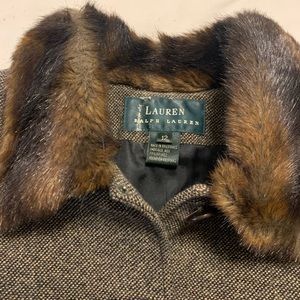 Ralph Lauren tweed suit